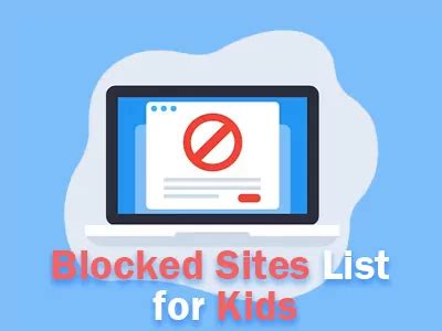 websites to block for kids.
